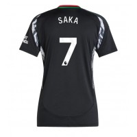 Camisa de Futebol Arsenal Bukayo Saka #7 Equipamento Secundário Mulheres 2024-25 Manga Curta